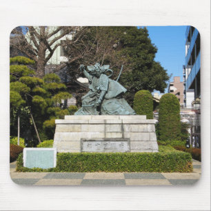 Samurai Kamakura Gongoro Kagemasa Kabuki-standbeel Muismat