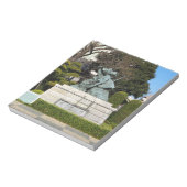 Samurai Kamakura Gongoro Kagemasa Kabuki-standbeel Notitieblok (Gedraaid)