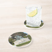 Samurai Kamakura Gongoro Kagemasa Kabuki Zandsteen Onderzetter (Zijkant)