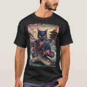 Samurai Kat T-shirt (Voorkant)