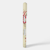 SAMURAI KATTENPORTRET MET SLANG TATTOOS Case-Mate iPhone CASE (Achterkant / Rechts)