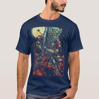 Samurai Keyboard Warrior Japanse Bushido Gamer T-shirt