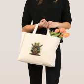 Samurai kikker krijger Tiny Tote (Voorkant (product))
