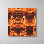 Samurai-krijger Canvas Afdruk (Voorkant)