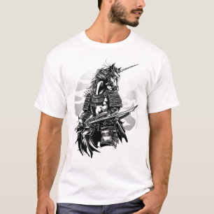 Samurai Krijger Eenhoorn (1) T-shirt