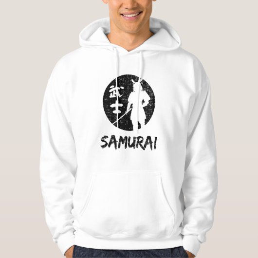 Samurai Krijger Hoodie (Voorkant)
