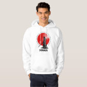 Samurai Krijger Hoodie (Voorkant volledig)