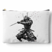 Samurai-krijger in actie Japanse kunst keramiek
