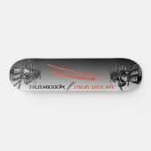 Samurai krijger Skateboard (Horizontaal)