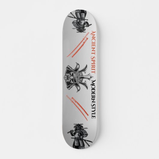 Samurai krijger Skateboard (Voorkant)