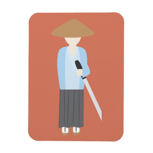 Samurai Magneet (Verticaal)