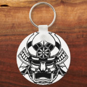 Samurai Mask Japan Sleutelhanger (Voorkant)