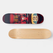 Samurai-masker Skateboard (Horizontaal)