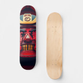 Samurai-masker Skateboard (Voorkant)