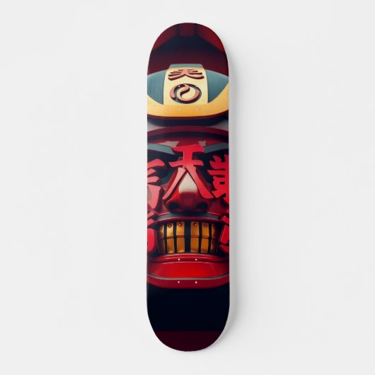 Samurai-masker Skateboard (Voorkant)