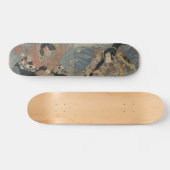 Samurai met groot zwaard en anker circa 1815 skateboard (Horizontaal)