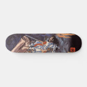 Samurai met Sword Skateboard (Horizontaal)