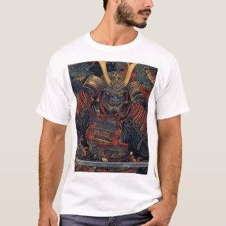 Samurai Minimalist Art Style T-shirt geïnspireerd
