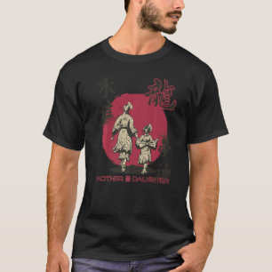 Samurai Moeder Japans-Aziatische Familie Aankomst T-shirt
