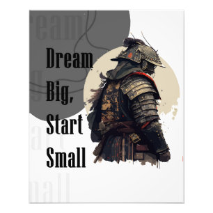 Samurai motivatie poster