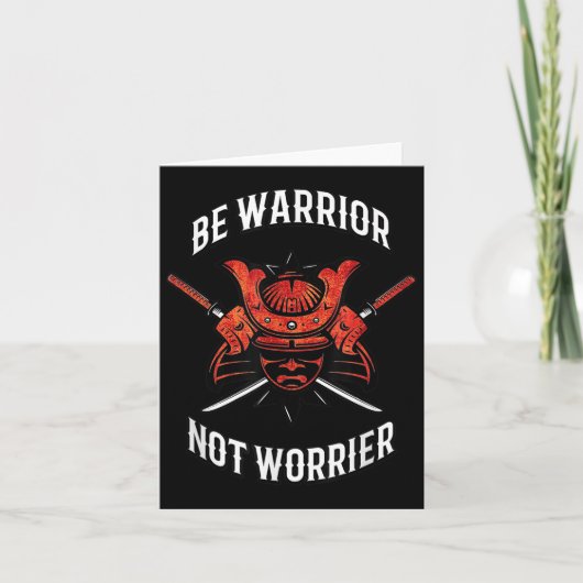 Samurai Motivation, Musashi Srit Kaart (Voorkant)