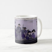 Samurai Mug Japanese Art Ukiyo-e Style (Devant droit)