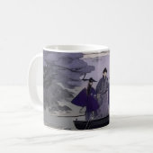 Samurai Mug Japanese Art Ukiyo-e Style (Devant gauche)