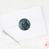 Samurai Mystique Ronde Sticker (Envelop)