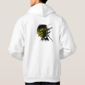 Samurai Ninja Anime Streetwear sweat - shirt à cap (Dos)