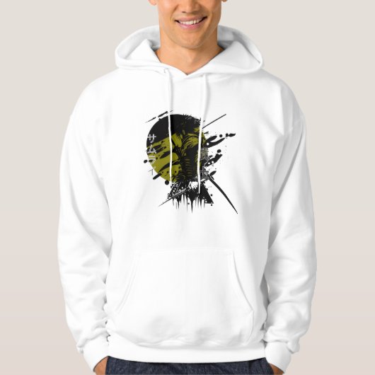 Samurai Ninja Anime Streetwear sweat - shirt à cap (Devant)
