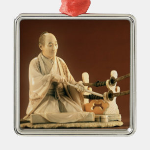 Samurai, Okinomo, Edo-periode Metalen Ornament