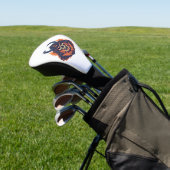 Samurai Oni Skull Golfheadcover (Insitu)