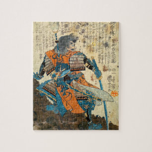 Samurai Orenji Puzzle Legpuzzel