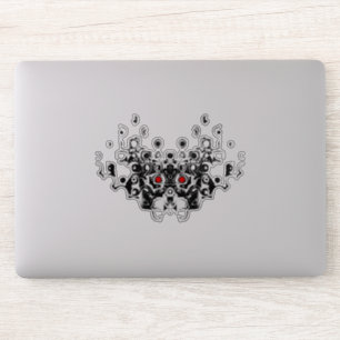 Samurai oud demonmasker v1 sticker