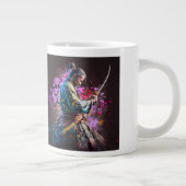 Samurai Peinture Jumbo Mug (Droite)