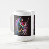 Samurai Peinture Mug classique, 15 oz (Devant gauche)