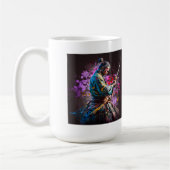 Samurai Peinture Mug classique, 15 oz (Gauche)