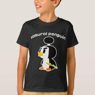 Samurai Penguin T-shirt