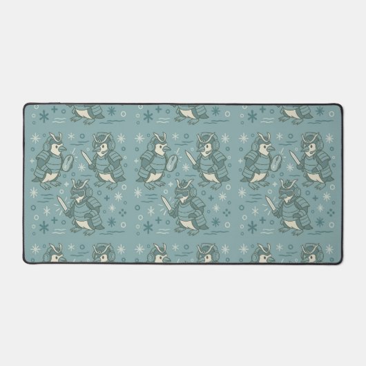 Samurai Penguin with Gaming Mouse  (Recto)