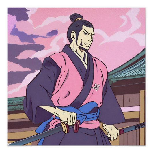 samurai perfect poster (Voorkant)
