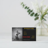 Samurai Photo carte de visite (Debout devant)