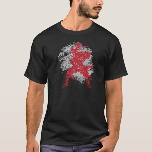 Samurai Pose T-shirt (Voorkant)