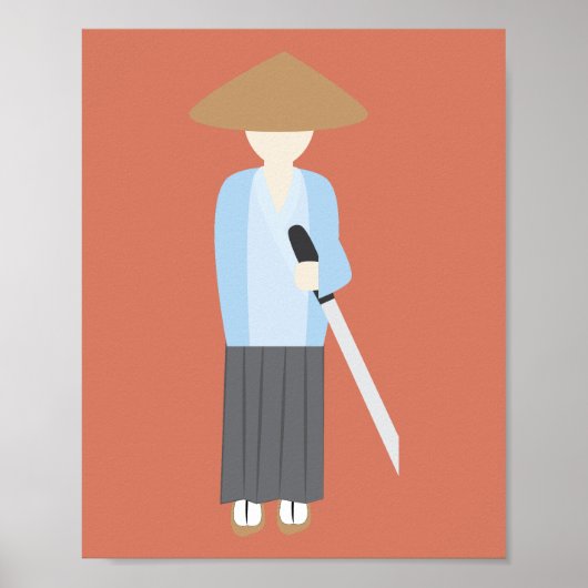Samurai Poster (Voorkant)