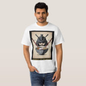 Samurai Ramen T-Shirt - Guerrier du BrotT-Shirt (Devant entier)