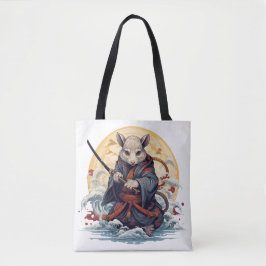 Samurai Rat Dames Tote Tassen