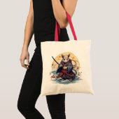 Samurai Rat Dames Tote Tassen (Voorkant (product))