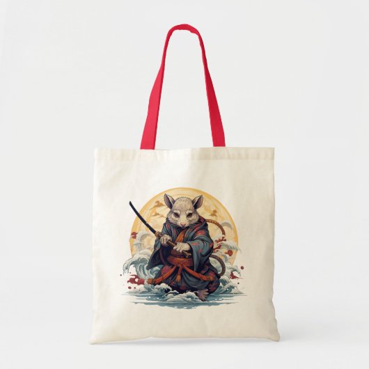 Samurai Rat Dames Tote Tassen (Voorkant)