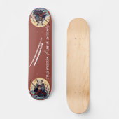 Samurai rat krijger Skateboard (Voorkant)