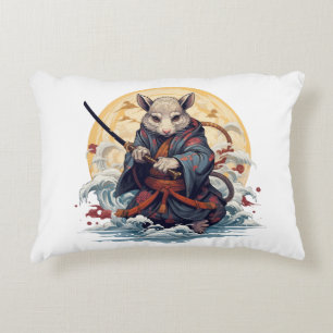 Samurai Rat Kussens