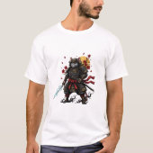 Samurai Rat Men's T-Shirts (Devant)